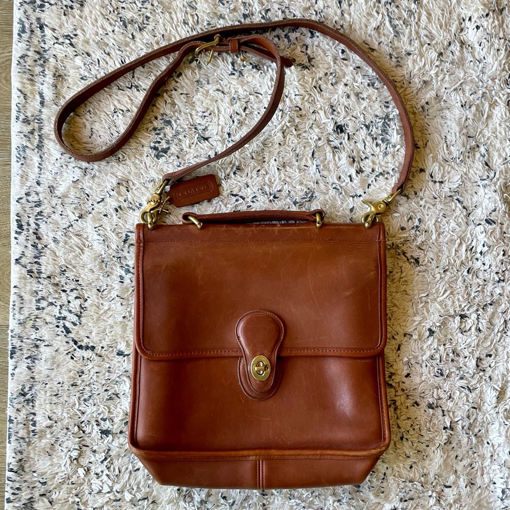 Vintage Coach Willis Top Handle Bag